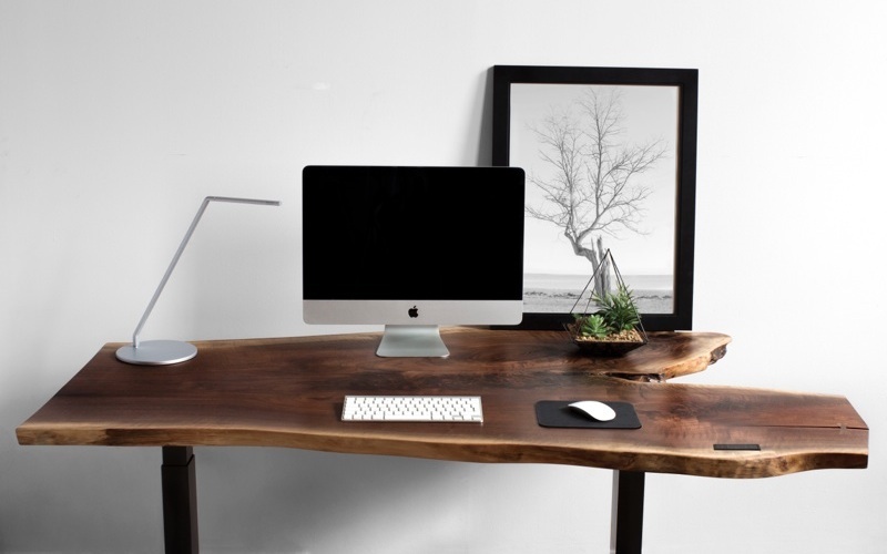 Local model creates tech-infused adjustable desk