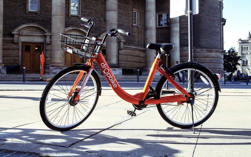 Dropbike tests out dock-less bike sharing in Westmount