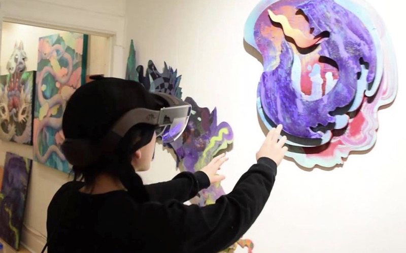 AR/VR art show by street artist Cryote explores intersection of technology and art