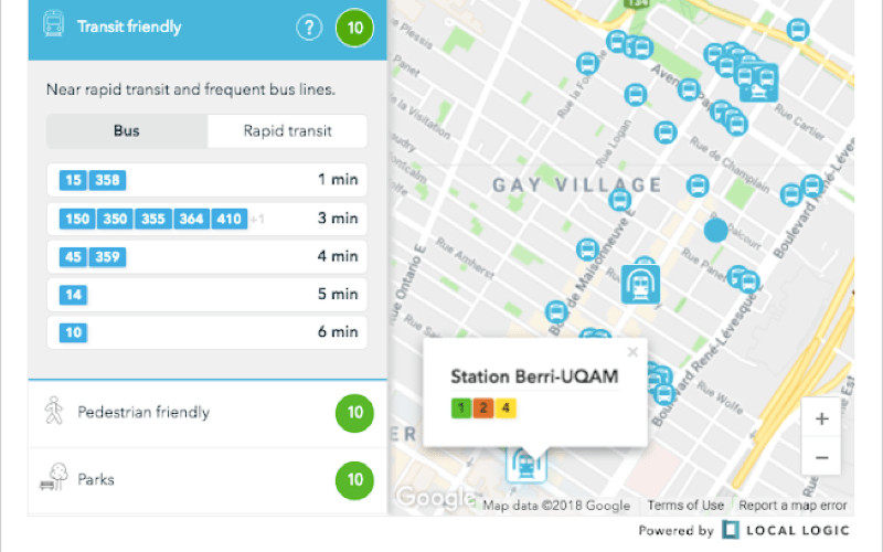 Local Logic will now provide neighbourhood data for Realtor.ca